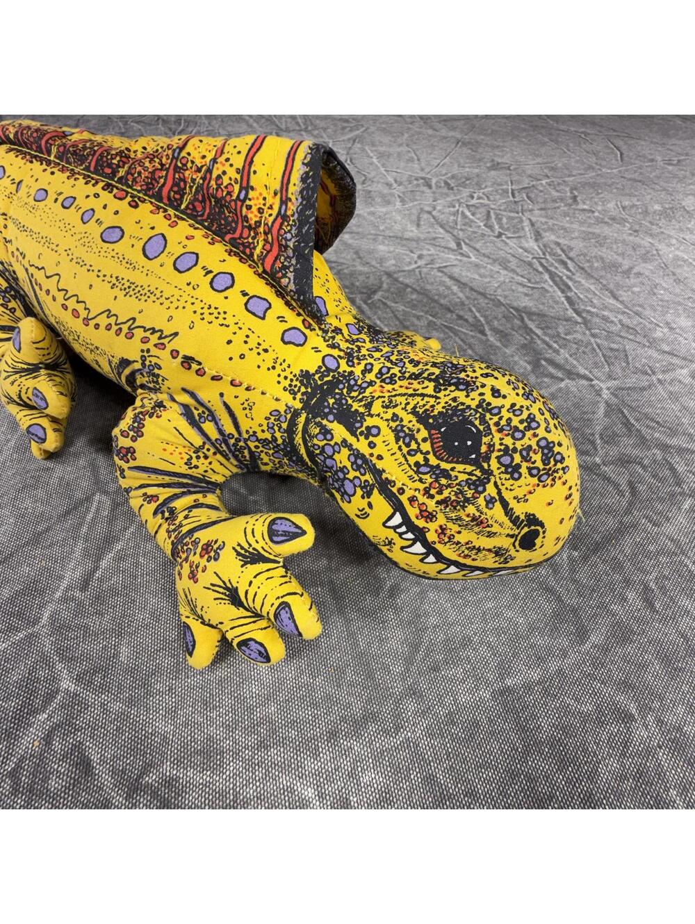 Applause Plush Vintage 1990 Dinosaur Fin Lizard Dimetrodon